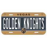 Vegas Golden Knights License Plate Plastic