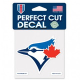 Toronto Blue Jays Decal 4x4 Perfect Cut Color