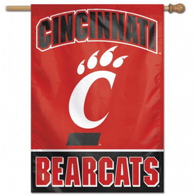 Cincinnati Bearcats Banner 28x40 Vertical