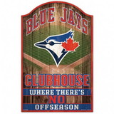 Toronto Blue Jays Sign 11x17 Wood Fan Cave Design