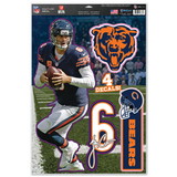 Chicago Bears Decal 11x17 Multi Use Jay Cutler CO