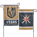 Vegas Golden Knights Flag 12x18 Garden Style 2 Sided