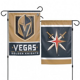 Vegas Golden Knights Flag 12x18 Garden Style 2 Sided