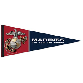 US Marines Pennant 12x30 Premium Style