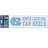 North Carolina Tar Heels Decal 3x10 Perfect Cut Color