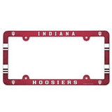 Indiana Hoosiers Full Color Plastic License Plate Frame