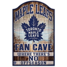 Toronto Maple Leafs Sign 11x17 Wood Fan Cave Design