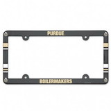 Purdue Boilermakers Plastic Full Color License Plate Frame