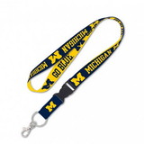 Michigan Wolverines Lanyard with Detachable Buckle