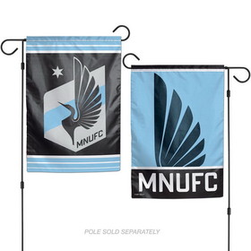 Minnesota United Flag 12x18 Garden Style 2 Sided