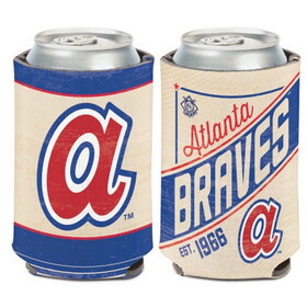 Atlanta Braves Can Cooler Vintage Design