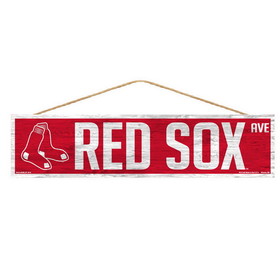 Boston Red Sox Sign 4x17 Wood Avenue Design