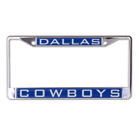 Dallas Cowboys License Plate Frame - Inlaid