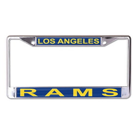 Los Angeles Rams License Plate Frame - Inlaid