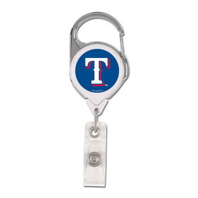 Texas Rangers Badge Holder Premium Retractable
