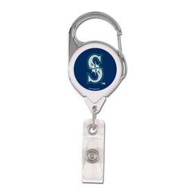 Seattle Mariners Badge Holder Premium Retractable