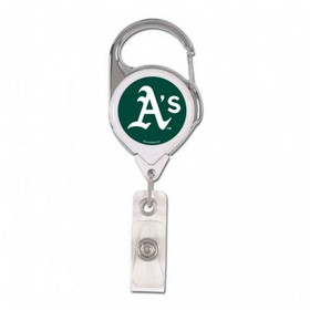Oakland Athletics Retractable Premium Badge Holder