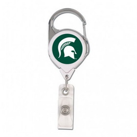 Michigan State Spartans Retractable Premium Badge Holder