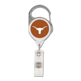Texas Longhorns Retractable Premium Badge Holder