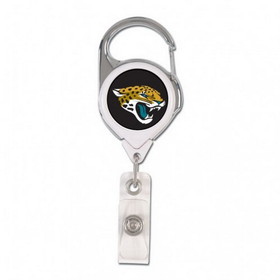 Jacksonville Jaguars Badge Holder Premium Retractable