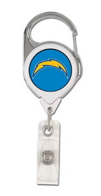 Los Angeles Chargers Badge Holder Premium Retractable