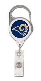 Los Angeles Rams Badge Holder Premium Retractable