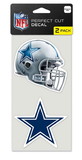 Dallas Cowboys Set of 2 Die Cut Decals