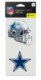 Dallas Cowboys Set of 2 Die Cut Decals
