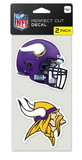 Minnesota Vikings Set of 2 Die Cut Decals