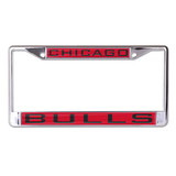 Chicago Bulls License Plate Frame - Inlaid