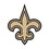 New Orleans Saints Collector Pin Jewelry Carded