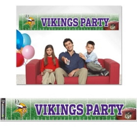 Minnesota Vikings Banner 12x65 Party Style CO