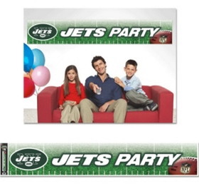 New York Jets Banner 12x65 Party Style CO