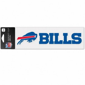 Buffalo Bills Decal 3x10 Perfect Cut Color Wordmark