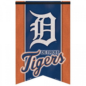 Detroit Tigers Banner 17x26 Pennant Style Premium Felt