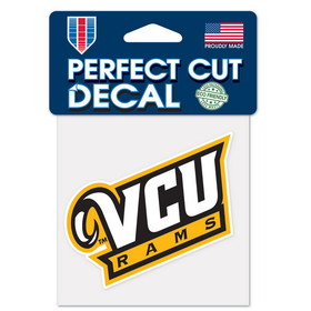 VCU Rams Decal 4x4 Perfect Cut Color