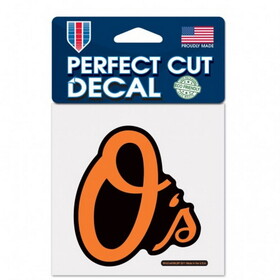 Baltimore Orioles Decal 4x4 Perfect Cut Color