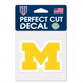 Michigan Wolverines Decal 4x4 Perfect Cut Color
