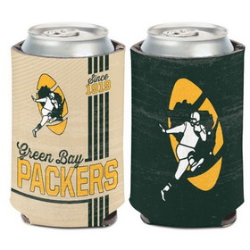 Green Bay Packers Can Cooler Vintage Design