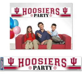 Indiana Hoosiers Banner 12x65 Party Style CO