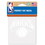 New York Knicks Decal 4x4 Perfect Cut White