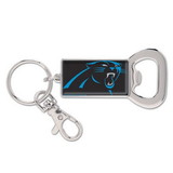 Carolina Panthers Key Ring Bottle Opener Rectangle