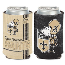 New Orleans Saints Can Cooler Vintage Design