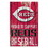 Cincinnati Reds Sign 11x17 Wood Proud to Support Design
