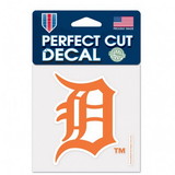 Detroit Tigers Decal 4x4 Perfect Cut Color