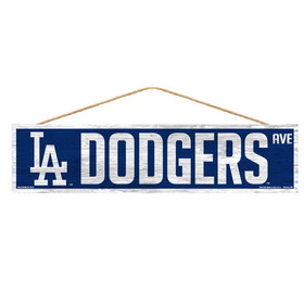Los Angeles Dodgers Sign 4x17 Wood Avenue Design