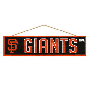 San Francisco Giants Sign 4x17 Wood Avenue Design