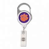 Clemson Tigers Retractable Premium Badge Holder