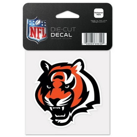 Cincinnati Bengals Decal 4x4 Perfect Cut Color