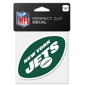 New York Jets Decal 4x4 Perfect Cut Color